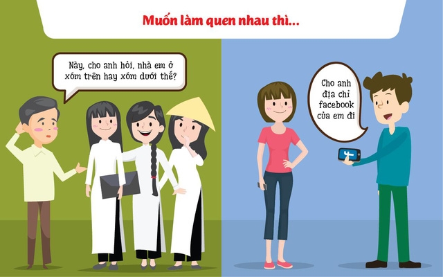 Khác biệt thú vị giữa tình yêu xưa và nay - Ảnh 2.