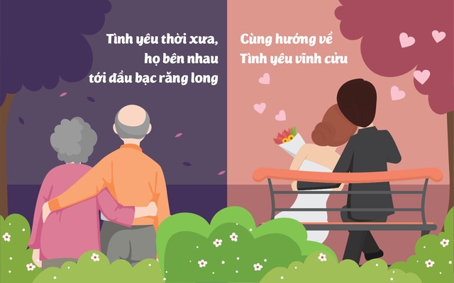 Khác biệt thú vị giữa tình yêu xưa và nay - Ảnh 10.