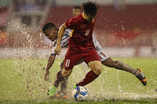  Công Phượng từng thi đấu với U22 Đông Timor ở vòng loại U23 Châu Á ở TP Hồ Chí Minh 