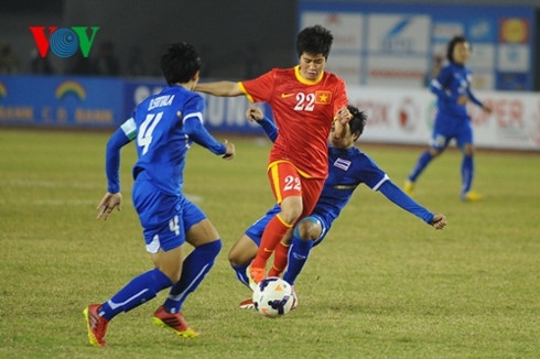 ha guc myanmar thai lan tuyen chien dt nu viet nam o sea games 29 hinh 1