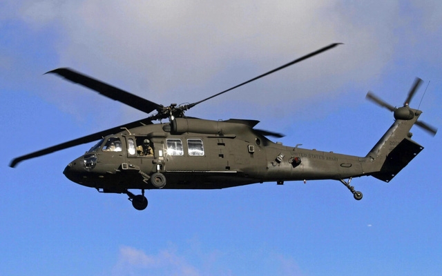 Trực thăng UH-60 Black Hawk (Ảnh: EPA)