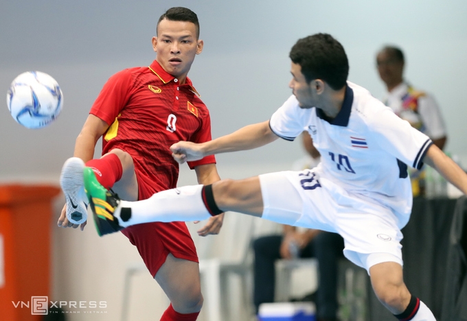 Futsal nam và nữ Việt Nam cùng thua Thái Lan
