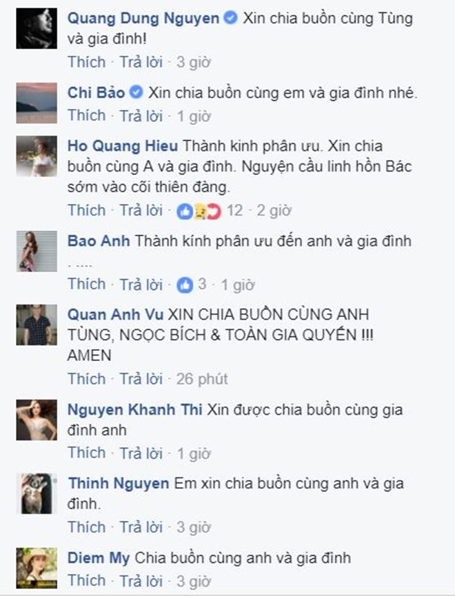 sao viet chia se noi buon khi hay tin bo phan dinh tung qua doi - 5