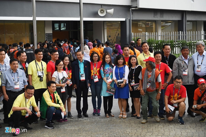 Khai mac SEA Games 29: Bieu dien nghe thuat duoi mua lon hinh anh 20