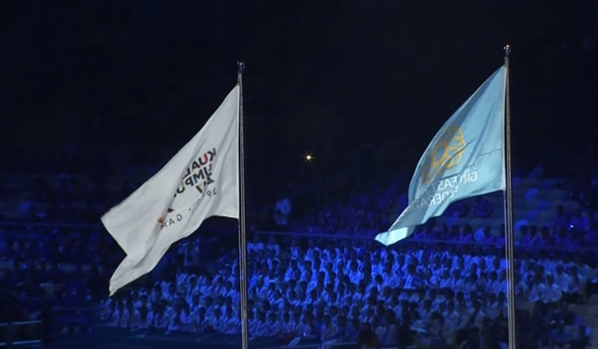 Khai mac SEA Games 29: Co Viet Nam tung bay tren san Bukit Jalil hinh anh 3