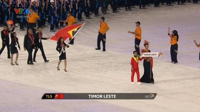Khai mac SEA Games 29: Co Viet Nam tung bay tren san Bukit Jalil hinh anh 8