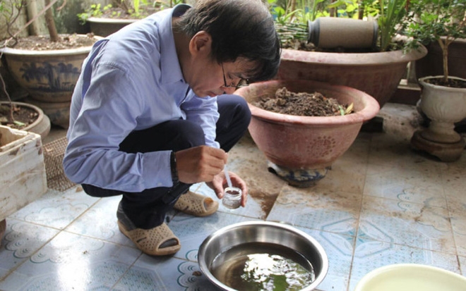 Bộ trưởng Y tế kiểm tra tại ổ dịch sốt xuất huyết Thuỵ Khê - Tây Hồ - Ảnh 13.