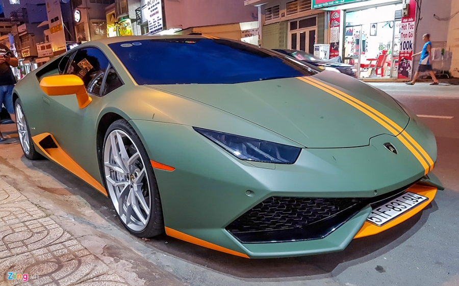 Lamborghini Huracan phong cach may bay chien dau o Sai Gon hinh anh 4