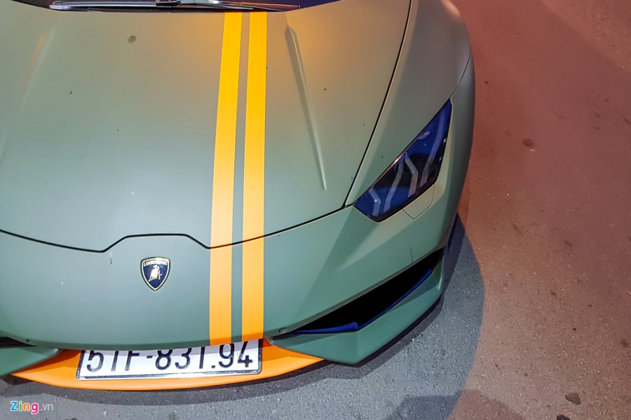 Lamborghini Huracan phong cach may bay chien dau o Sai Gon hinh anh 5
