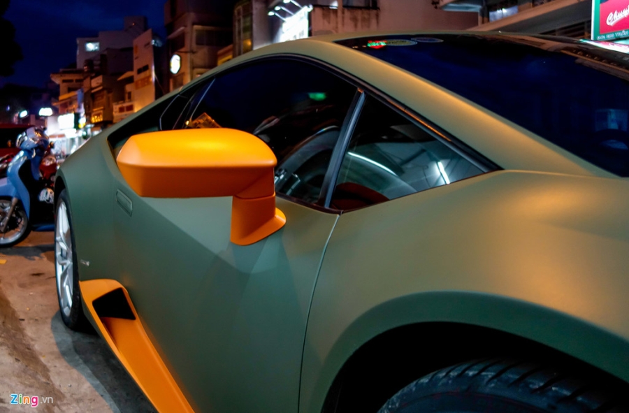 Lamborghini Huracan phong cach may bay chien dau o Sai Gon hinh anh 7
