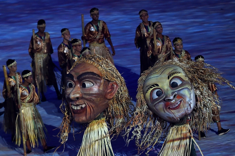 Le khai mac SEA Games 29 an tuong duoi con mua xoi xa hinh anh 4