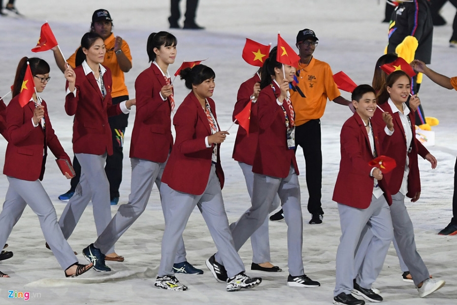 Le khai mac SEA Games 29 an tuong duoi con mua xoi xa hinh anh 11
