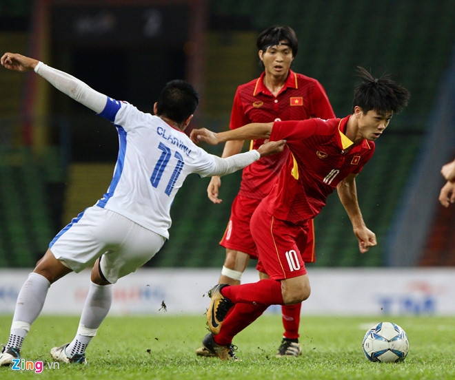U22 VN 0-0 Philippines (H1): Van Toan, Tuan Tai bo lo co hoi hinh anh 2