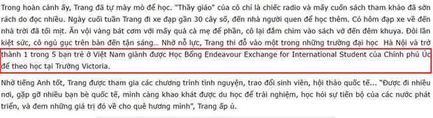 Cô giáo xuất hiện trong clip phát âm sai tiếng Anh có thật sự từng giành học bổng danh giá của chính phủ Úc? - Ảnh 3.