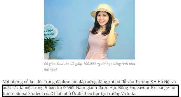 Cô giáo xuất hiện trong clip phát âm sai tiếng Anh có thật sự từng giành học bổng danh giá của chính phủ Úc? - Ảnh 6.