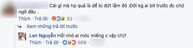 ngoc lan bao ve le phuong khi bi antifan 