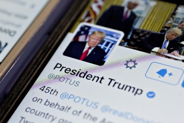 Twitter sẽ mất 1/5 giá trị nếu không có Tổng thống Donald Trump /// Ảnh: Bloomberg