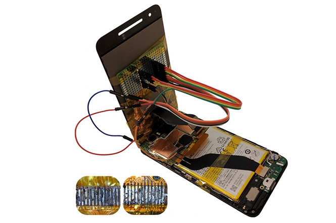 Màn hình cảm ứng có thể chiếm quyền điều khiển smartphone