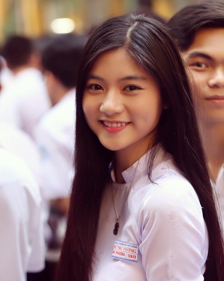 Nu sinh Sai Gon co ma lum xinh dep khong thich duoc goi la hot girl hinh anh 1