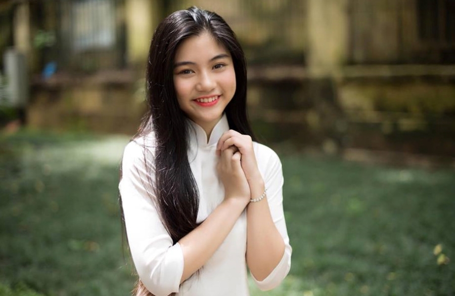Nu sinh Sai Gon co ma lum xinh dep khong thich duoc goi la hot girl hinh anh 9