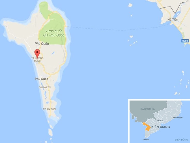 An mang tai bai giu xe cua quan karaoke o Phu Quoc hinh anh 1