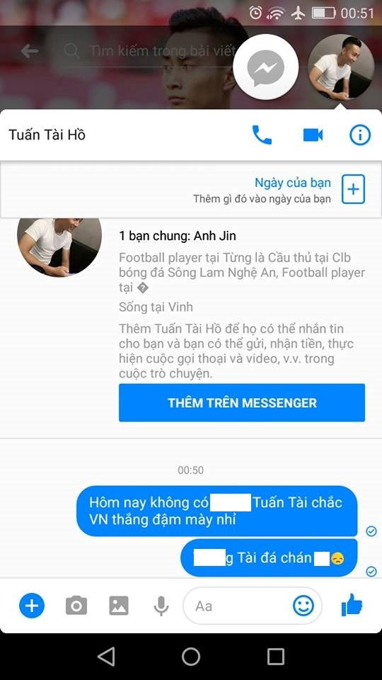 Dan mang lam loan Facebook Tuan Tai sau tran hoa cua U22 Viet Nam hinh anh 3