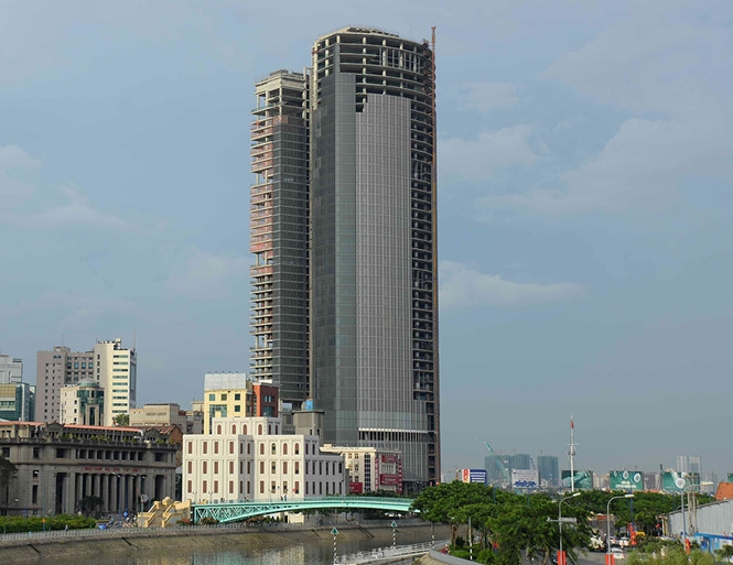 Dự án Saigon One Tower M&C bị thu hồi để xử lý nợ xấu /// Ảnh: Gia Khiêm