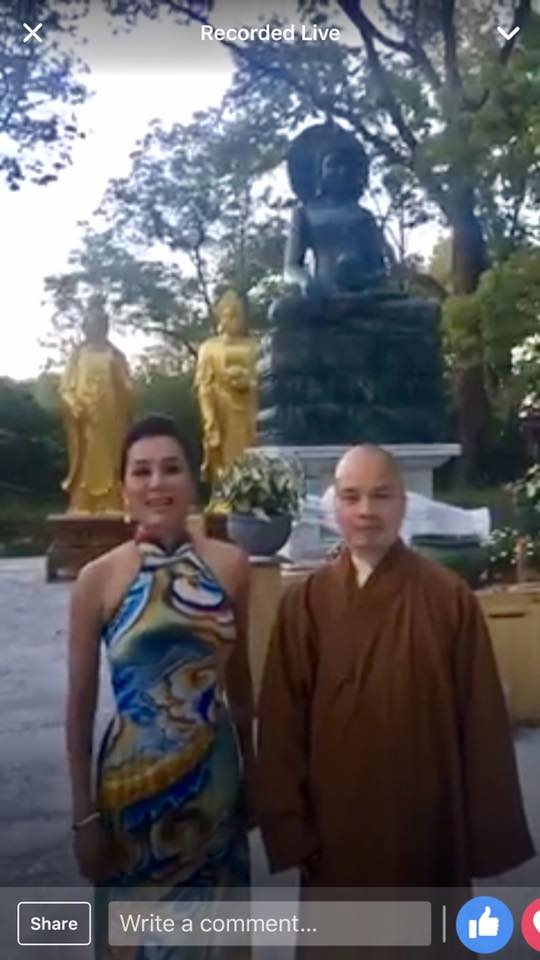 Hình ảnh khiến cho MC Kỳ Duyên bị chỉ trích