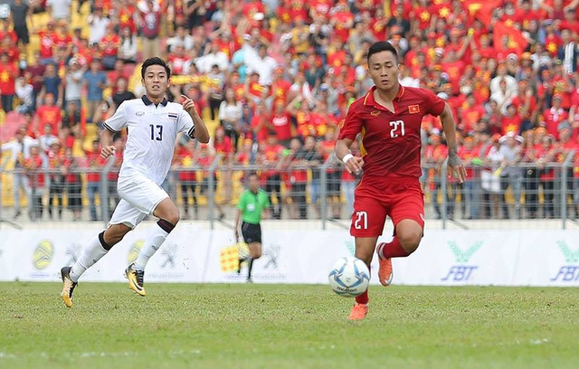 U22 Việt Nam có lực lượng không thua Thái Lan những vẫn thua chung cuộc (ảnh: Q.H)