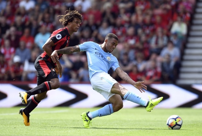 ​M.C lội ngược dòng hạ Bournemouth ở phút 90+7