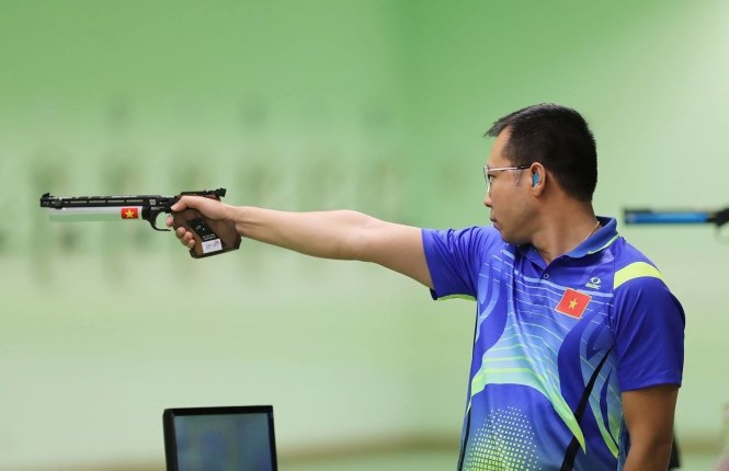 Nhà vô địch Olympic Xuân Vinh rời SEA Games 29 không HCV