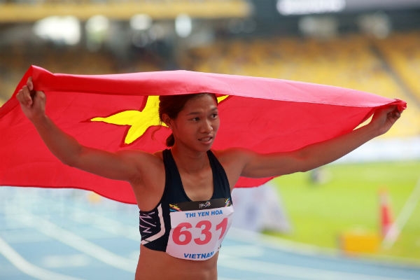 vdv dien kinh viet nam lap ky tich 22 nam tai sea games hinh anh 1