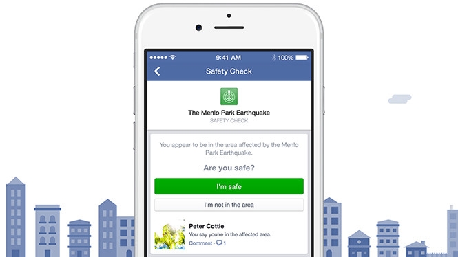 Safety Check đã được triển khai trong một thời gian và thể hiện tốt nhiệm vụ /// Ảnh: Facebook
