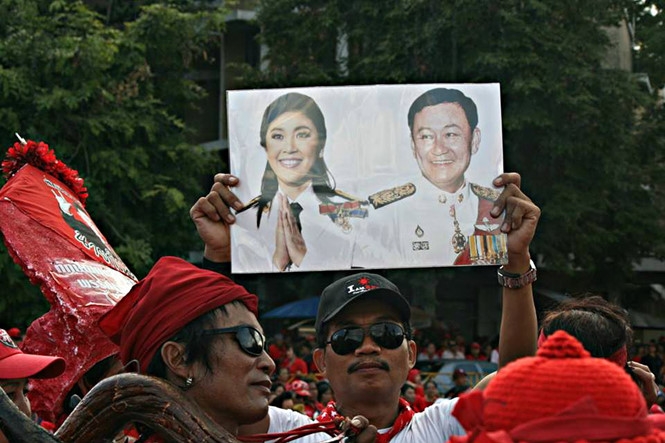 Bà Yingluck được cho là đã sang Dubai, nơi người anh trai Thaksin đang lưu vong /// Minh Quang