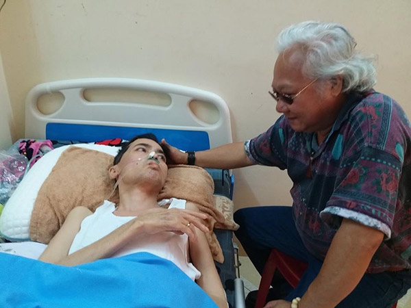 dien vien nguyen hoang suc khoe ngay cang yeu, khong nhan ra ban than khi den tham - 1