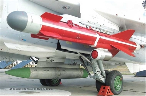 Hai loai ten lua doi ham dang gom cua Su-30MK2 Viet Nam