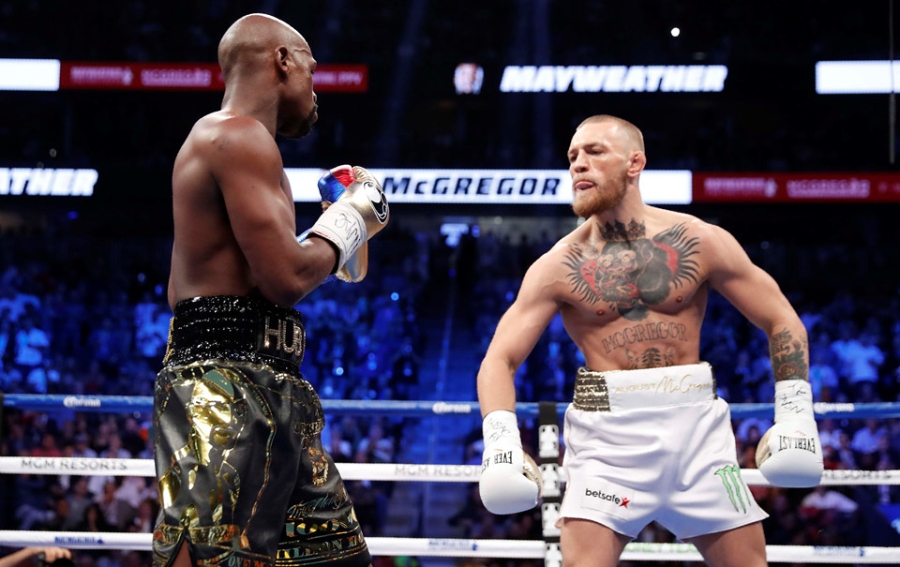 Mayweather vs McGregor: Tran dau giai tri vua long doi ben hinh anh 4