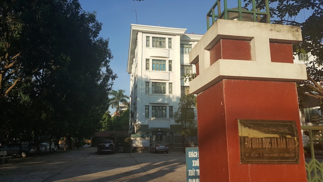 Sở Giáo dục và Đào tạo tỉnh Vĩnh Phúc đang cơ cấu lại phòng ban và nhân sự (Ảnh: T.K)