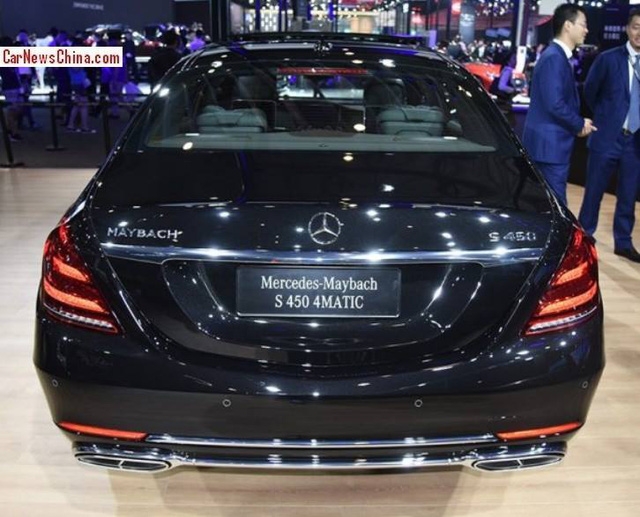 Cận cảnh xe siêu sang Mercedes-Maybach S450 4Matic 2018 ra đời để thay thế S400 4Matic - Ảnh 2.