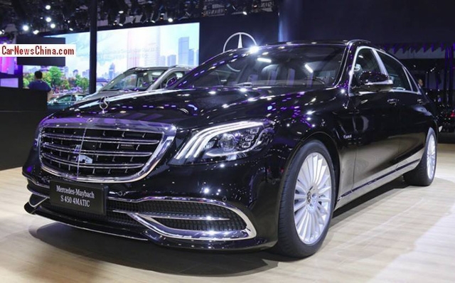 Cận cảnh xe siêu sang Mercedes-Maybach S450 4Matic 2018 ra đời để thay thế S400 4Matic - Ảnh 3.