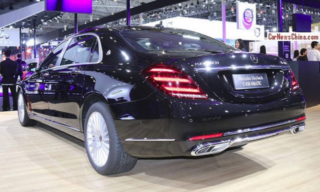 Cận cảnh xe siêu sang Mercedes-Maybach S450 4Matic 2018 ra đời để thay thế S400 4Matic - Ảnh 5.