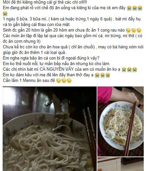 con dau hoang mang cau cuu dan mang vi sau sinh me chong cho an mi nau ca - 1