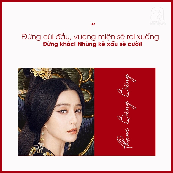 Được mệnh danh là nữ hoàng thị phi, nhưng phát ngôn của Phạm Băng Băng đều chứa triết lí khiến phụ nữ phải trầm trồ - Ảnh 1.