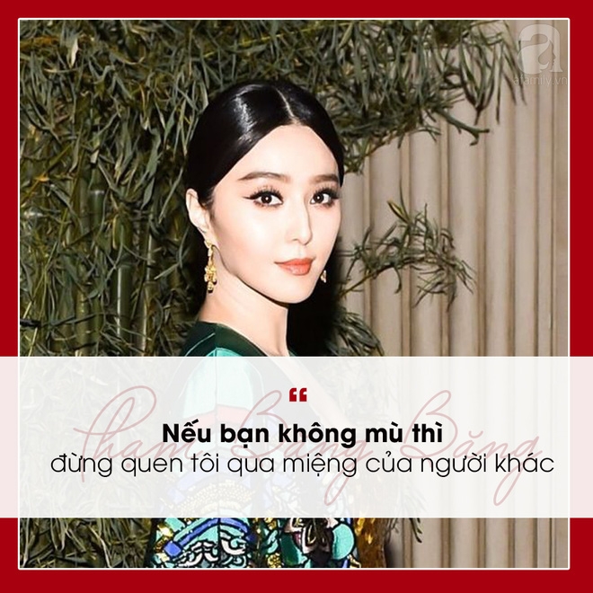 Được mệnh danh là nữ hoàng thị phi, nhưng phát ngôn của Phạm Băng Băng đều chứa triết lí khiến phụ nữ phải trầm trồ - Ảnh 5.
