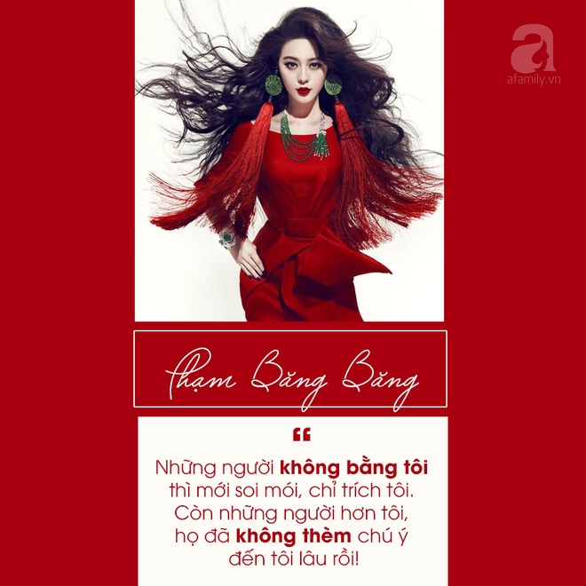 Được mệnh danh là nữ hoàng thị phi, nhưng phát ngôn của Phạm Băng Băng đều chứa triết lí khiến phụ nữ phải trầm trồ - Ảnh 9.