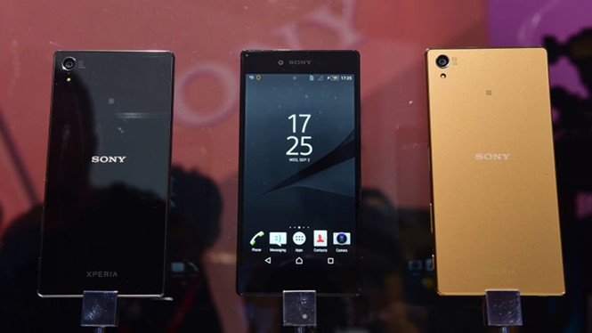 Xperia Z5 nằm trong danh sách khởi kiện từ cộng đồng người tiêu dùng /// Ảnh: AFP