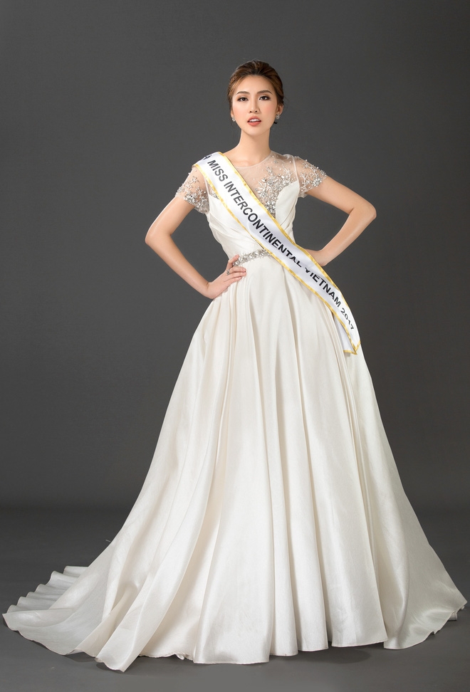 Vừa làm Á quân The Face 2017, Tường Linh đã thi Hoa hậu Liên lục địa - Ảnh 2.