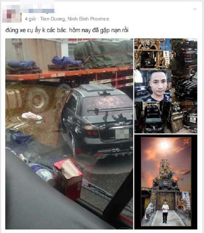 Chủ ngôi nhà phong thủy “kỳ quái” nổi tiếng ở Hưng Yên gặp tai nạn - 1