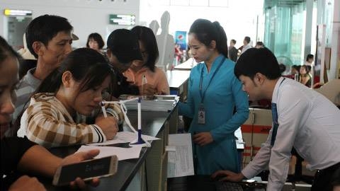 tiếp viên hàng không, an toàn bay, sân bay Vinh, Nghệ An