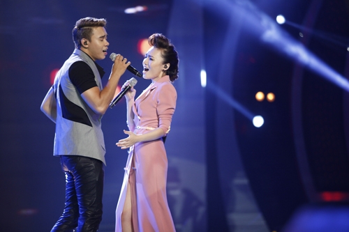 Đông Hùng và Nhật Thuỷ thời thi Vietnam Idol. Ảnh: TL.